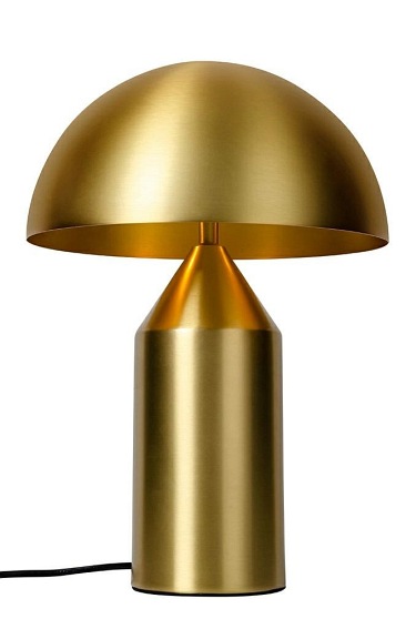 Lampa Biurkowa Fungo 25x25x35 Złoty