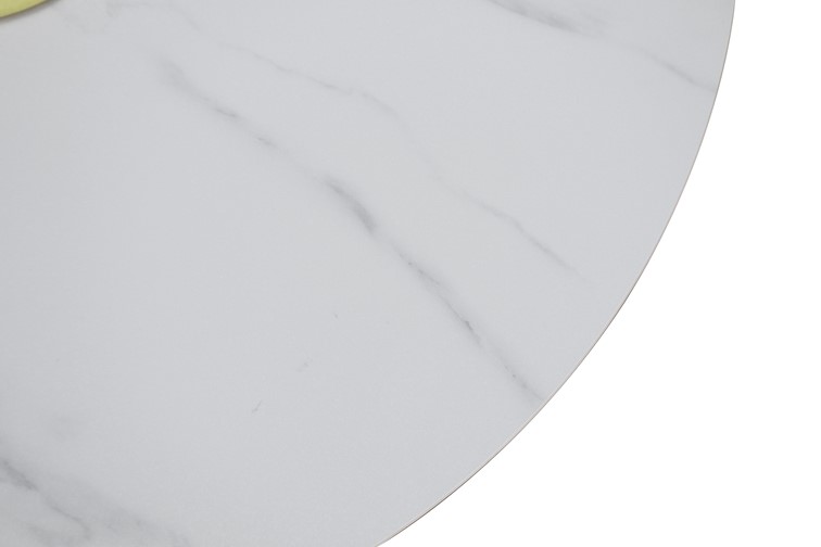 Stolik MODIG M72 fi80 Biały/Złoty