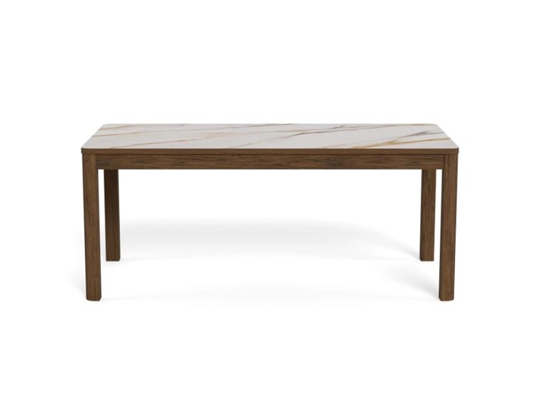 Stół Rozkładany SOUTHAMPTON 180x90 Beżowy/Brązowy