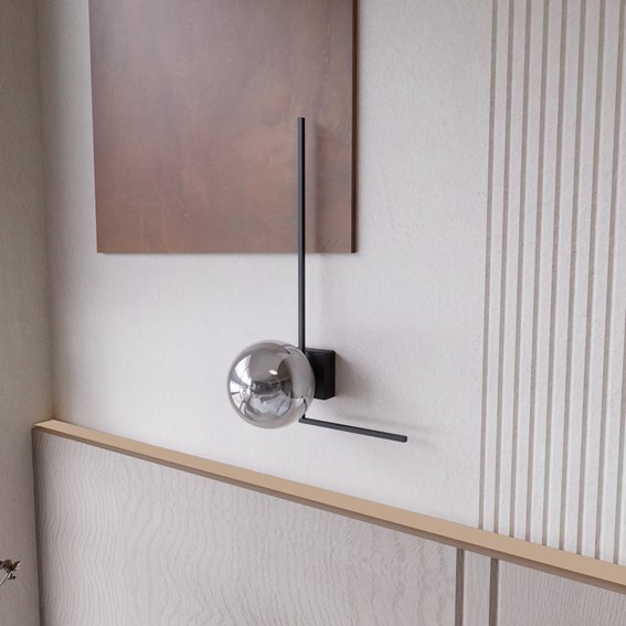 Lampa Sufitowa IMAGO 1F Czarny/Grafitowy