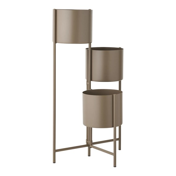 Kwietnik/Stojak na Kwiaty Brązowy