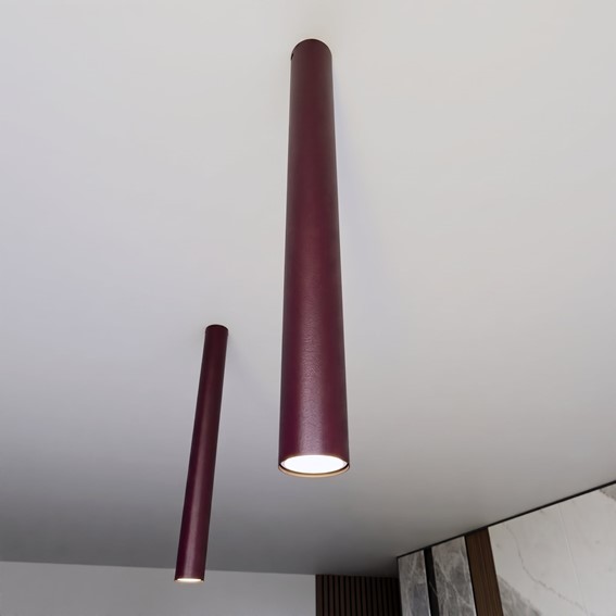 Lampa Sufitowa TECNO 1XL Burgundowy