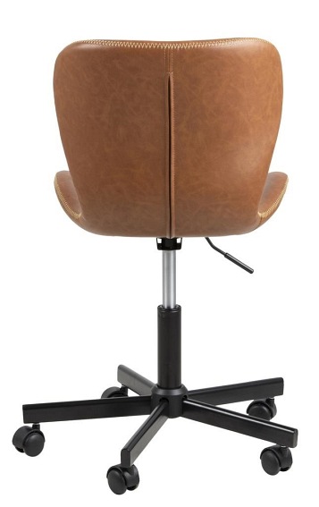 Fotel Biurowy BATILDA PU Brandy