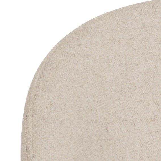 Krzesło TENNA Beżowy/Czarny