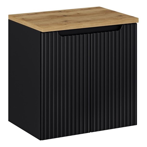 Zestaw Meblowy NOVA 60cm Dąb Wotan/Czarny Mat