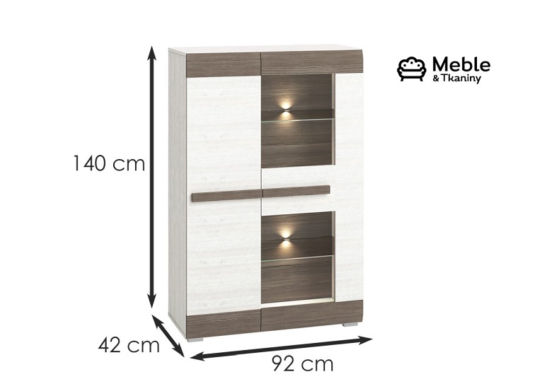 Witryna BLANCO 05 Sosna Śnieżna
