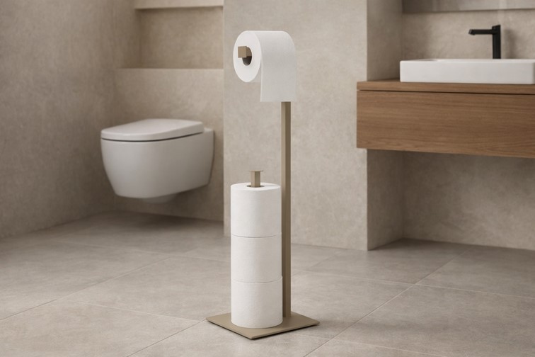 Stojak na Papier Toaletowy KS-53 Beżowy