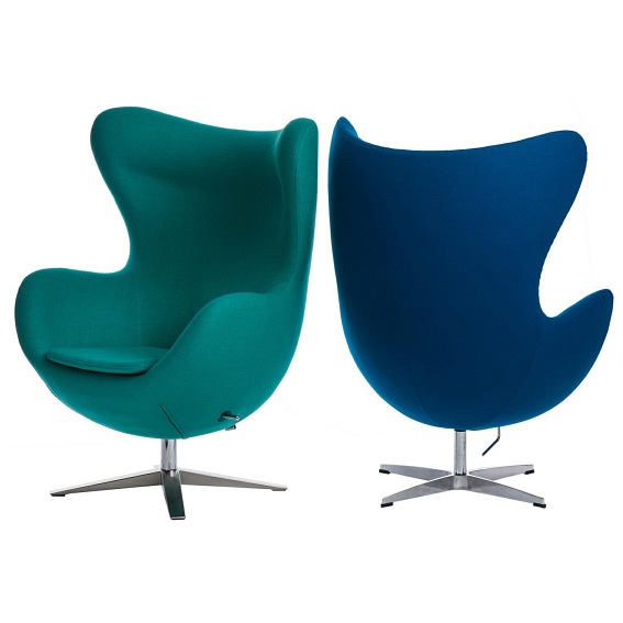 Fotel Jajo 66x78x106 Niebieski Kaszmir Premium 23