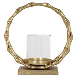 Świecznik MERLYN L Złoty