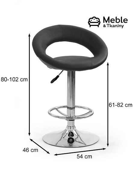 Hoker H15 61-82cm Czarny