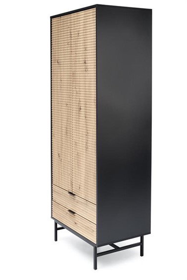 Szafa MURANO S1 Czarny/Dąb Artisan