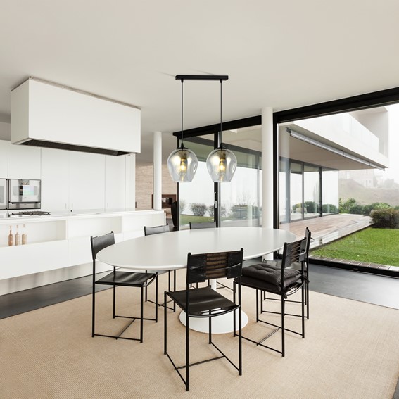 Lampa Wisząca ISTAR 2 Czarny/Grafitowy