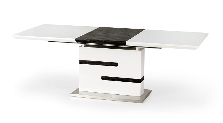 Stół Rozkładany MONACO (210-160)x90 Biały Popiel