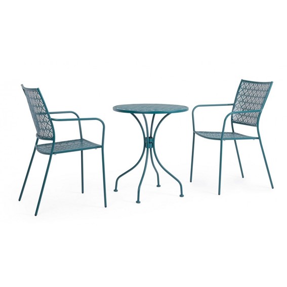 Krzesło Ogrodowe LIZETTE Niebieski