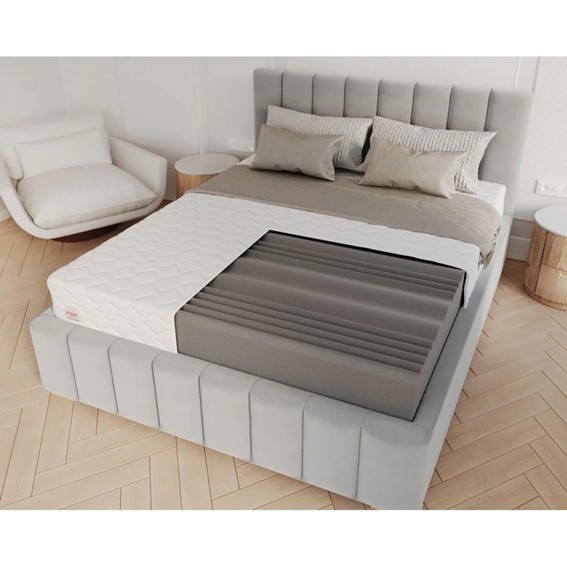 Materac LIVIAMINI 200x200 Mikrofibra