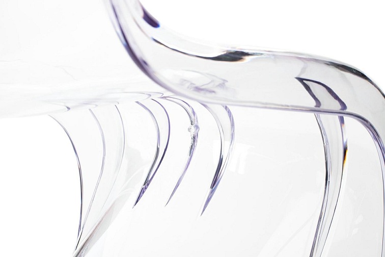 Krzesło Hover PC 58x49x84 Transparentny