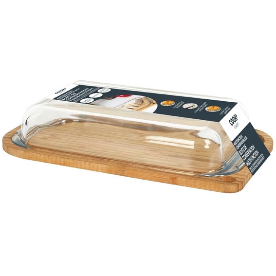 Pojemnik Bambusowy 28cm Clear