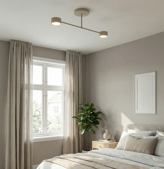 Lampa Sufitowa HALO 2 Beżowy