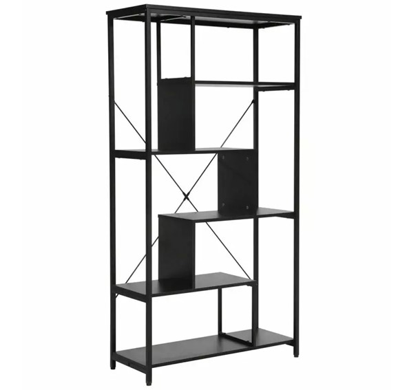 Regał NET A Czarny Mat/Czarny