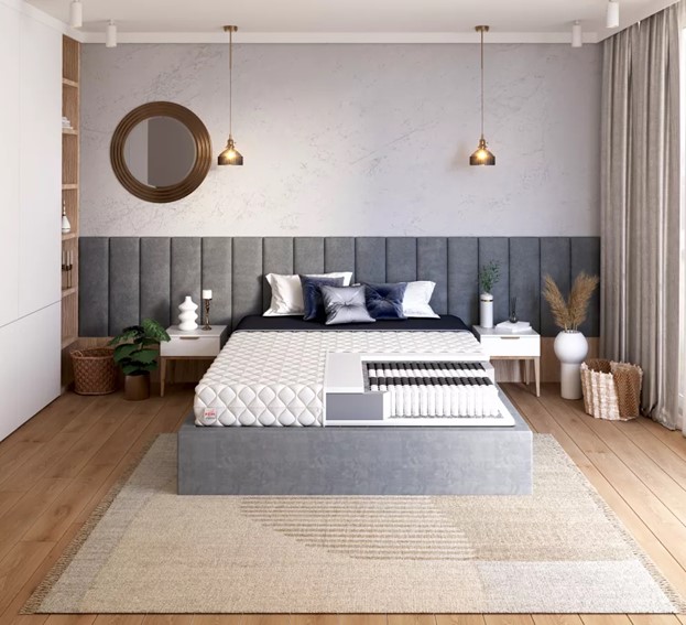 Materac TREVISO MAX 200x200 Premium Jersey