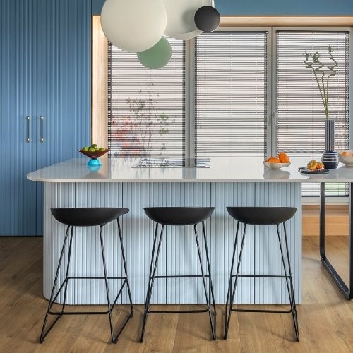 Krzesło Barowe MOLLY Low x2 Czarny