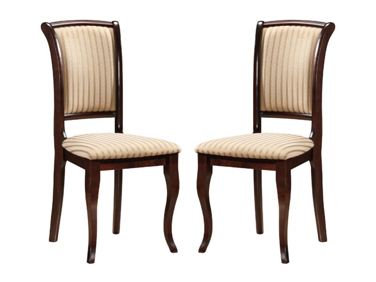 Zestaw 2x Krzesło MN-SC Ciemny Orzech Tap.19