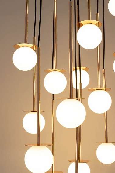 Lampa Wisząca CANNON DISC 16 Miedziany