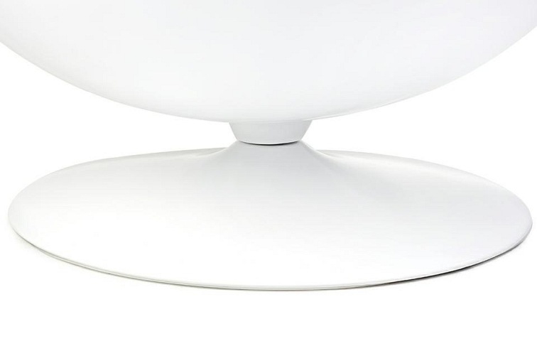 Fotel BALL Biało Niebieski