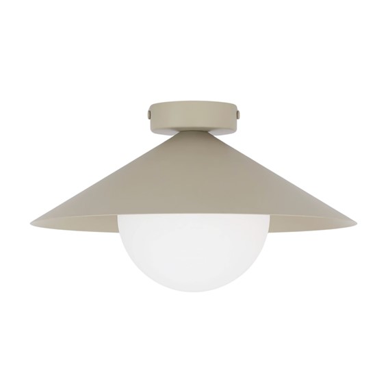 Lampa Sufitowa MONO 1S Beżowy/Opal