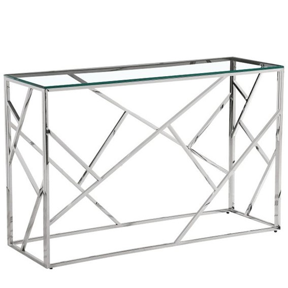 Konsola Szklana CS-008 Chrom