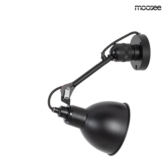 Lampa Ścienna FRANK Czarny