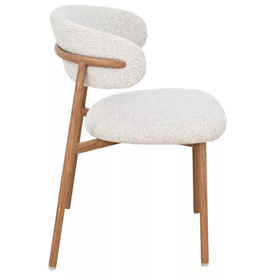 Krzesło ELTON II Jasny Beż/Dąb