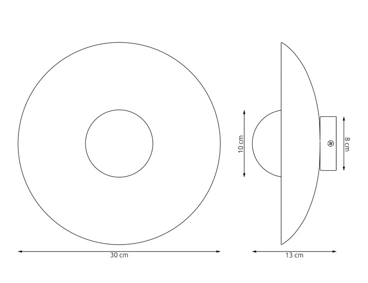 Kinkiet VIBEZ K1 Biały