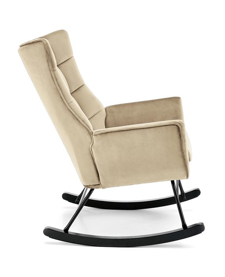 Fotel Bujany BAZALTO Beżowy