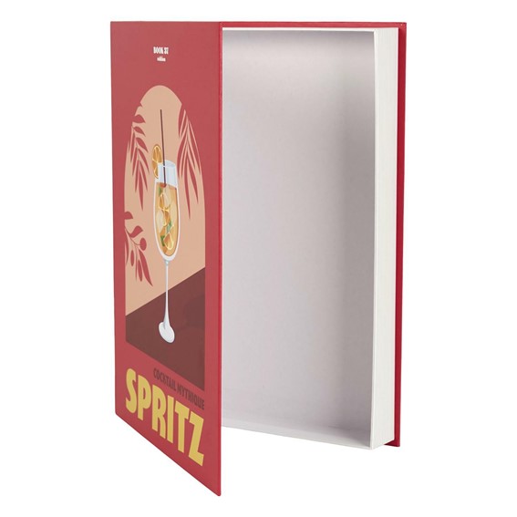 Pudełko Książka SPRITZ Czerwony
