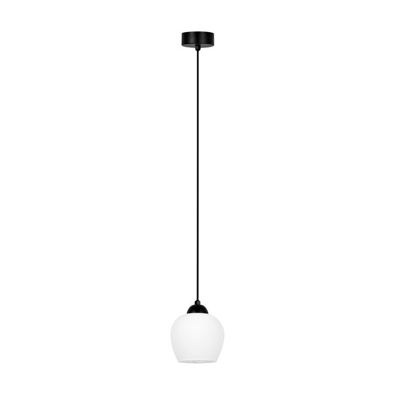 Lampa Wisząca ABRO K-5600 Czarny/Biały