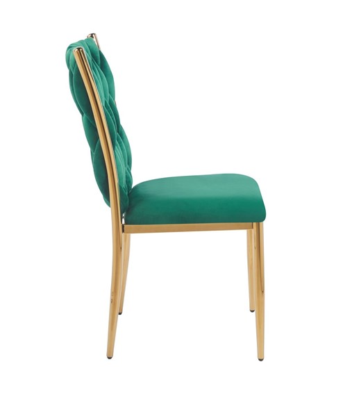 Krzesło Velvet K37-FX (G) Zielony