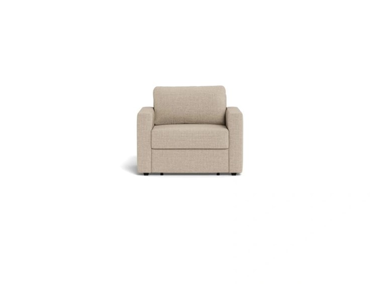 Fotel Rozkładany FLEURY Beżowy