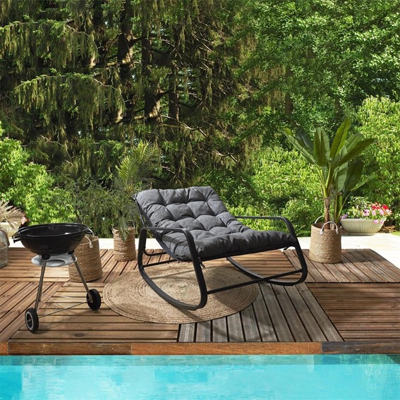 Fotel Ogrodowy MIAMI Szary