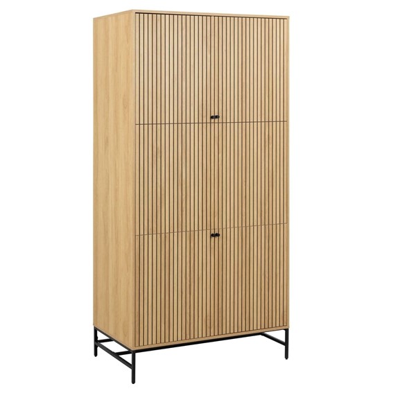 Szafa ALBANY Szeroka Dąb Naturalny