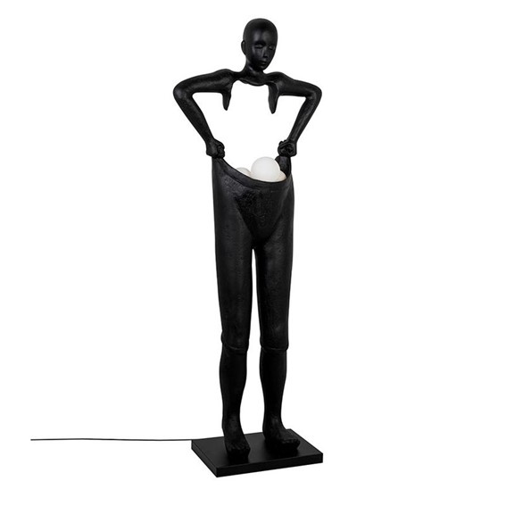 Lampa Podłogowa HUMAN HOUDINI Czarny