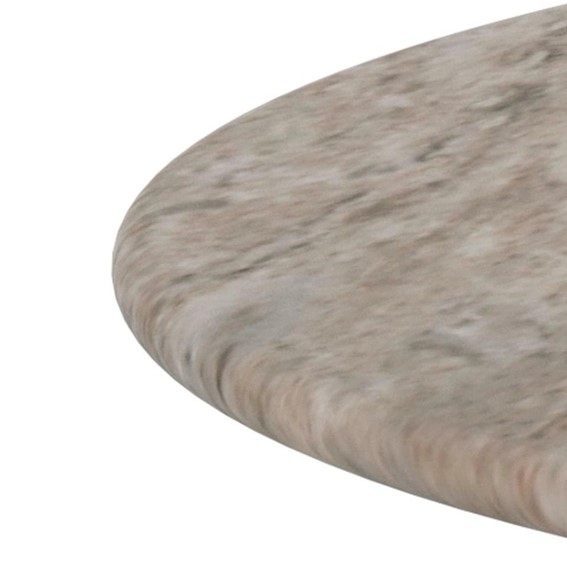 Stolik FERROL fi80 Szary/Marmur