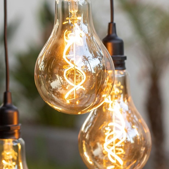 Lampa Wisząca SIMONA 180 HANG SOLAR & BATTERY Naturalny