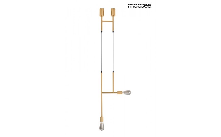 Lampa Wisząca RIVA 2 Złoty