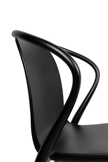 Krzesło Sparks 53x52x76 Czarny/Polipropylen