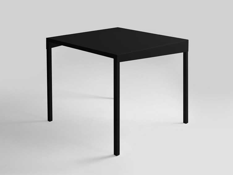 Stół Jadalniany Obroos Metal 80x80 Czarny