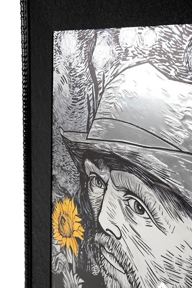 Obraz VAN SUNFLOWER 96x121cm