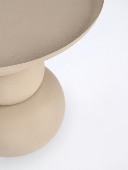 Stolik Kawowy ALPA Fi36cm Beżowy