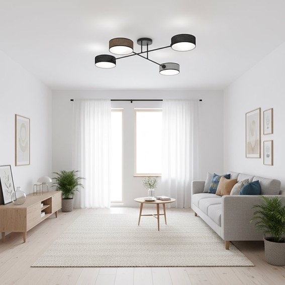 Lampa Sufitowa MAGA 4 MIX1 Wielokolorowy