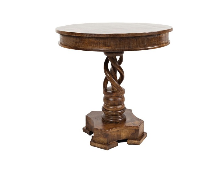 Stolik Avola AV1730-58 76x76x76 Brązowy